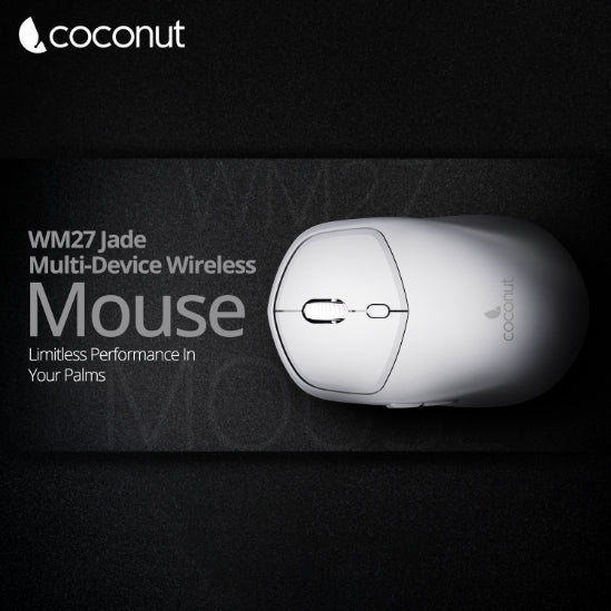 Jade Wireless Mouse with Bluetooth functionality for seamless connectivity